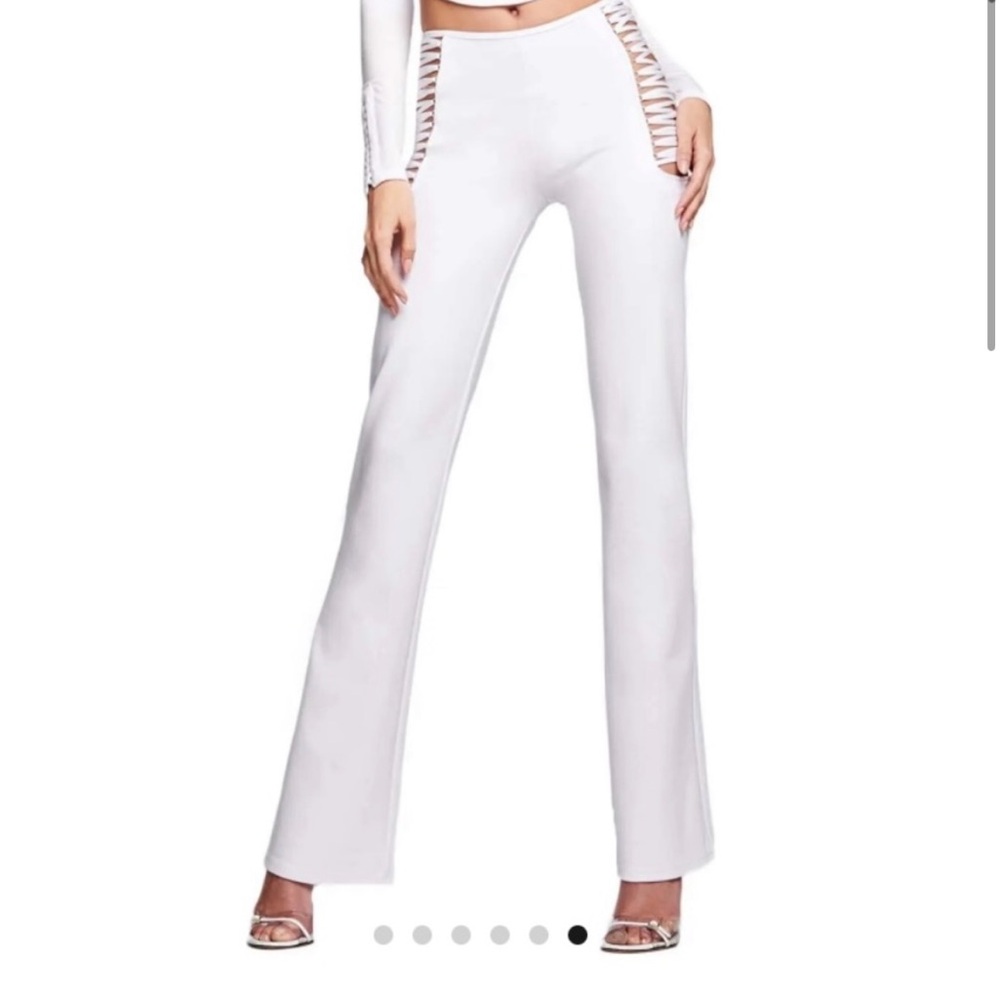 I.AM.GIA White Flare Pants